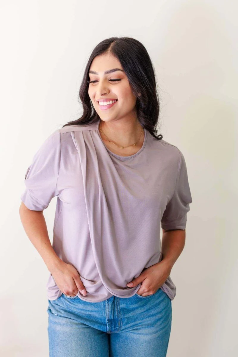 Camille Jersey Nursing Top - Image 20