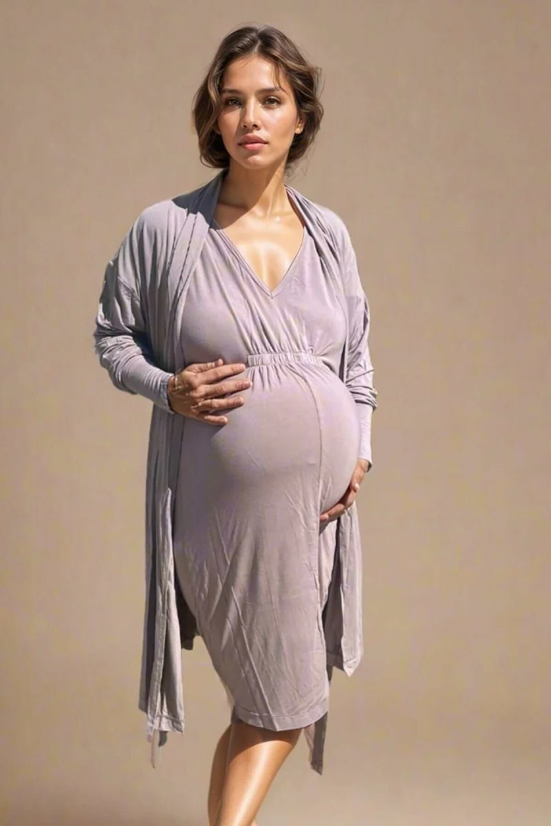 Cara Jersey Robe - Image 19