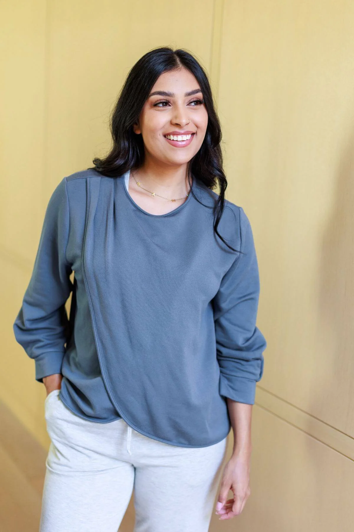 Carlotta Fleece Nursing Top - Image 6
