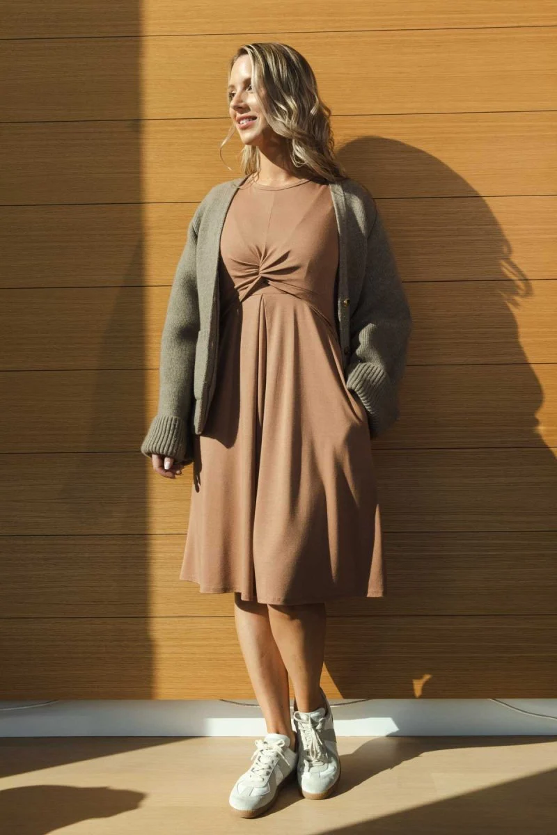 Debra Maternity & Nursing Dress - Image 15
