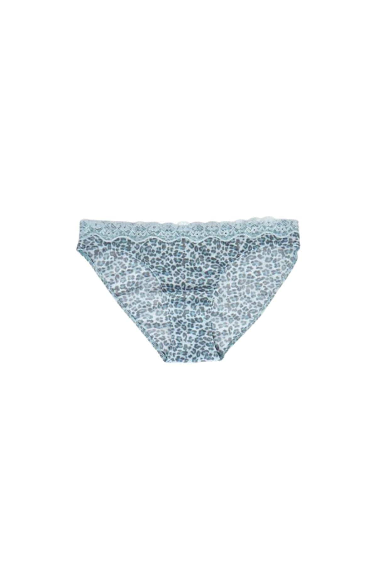 Lace Trim Postpartum Mesh Recovery Underwear - Image 3