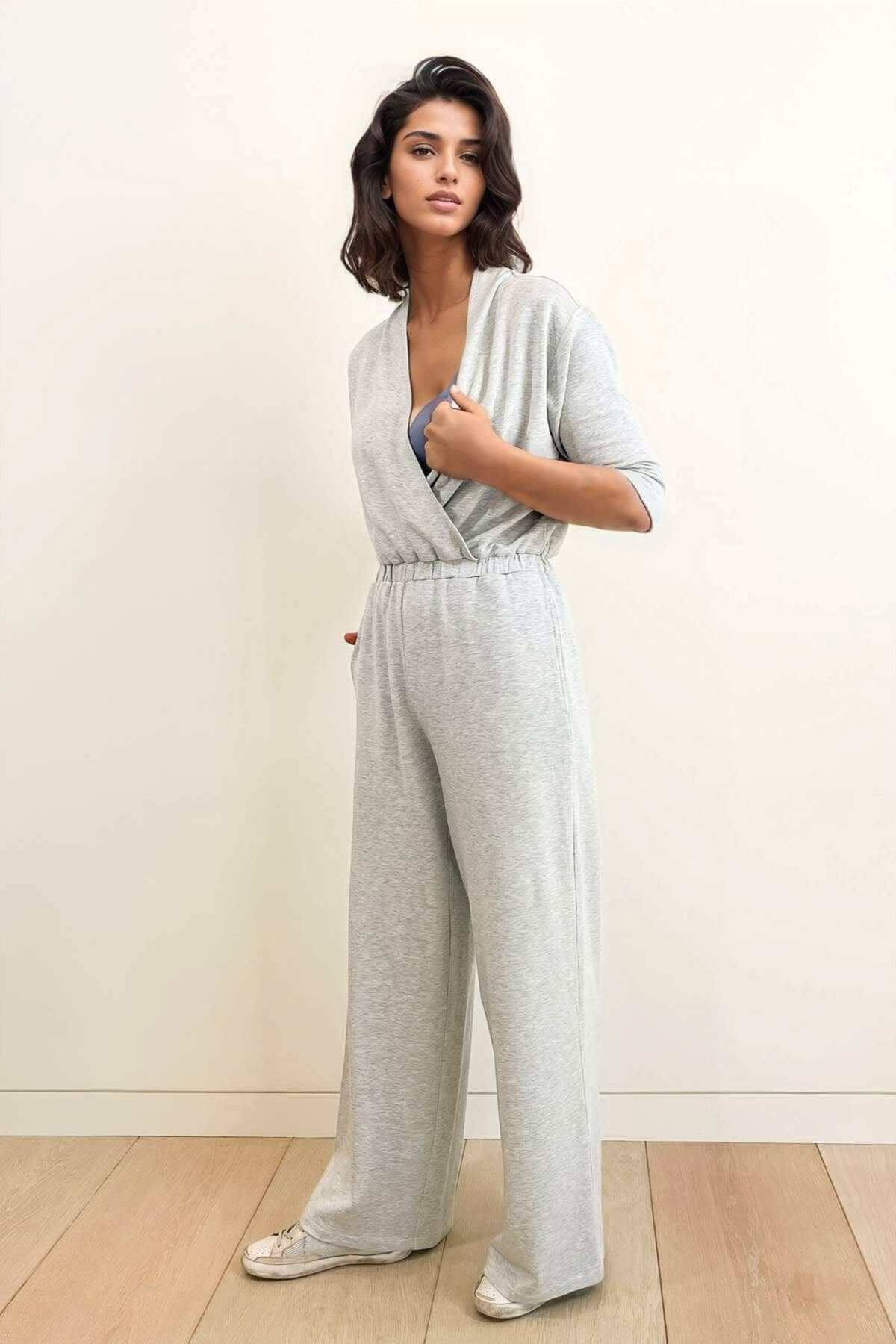 Megan Fleece Nursing Jumpsuit - Image 17
