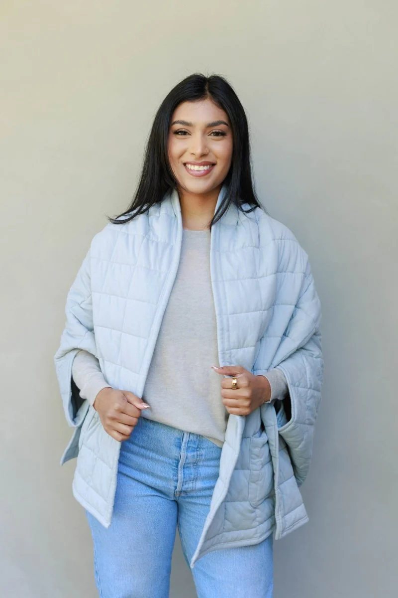 Mila Quilted Wrap - Image 12