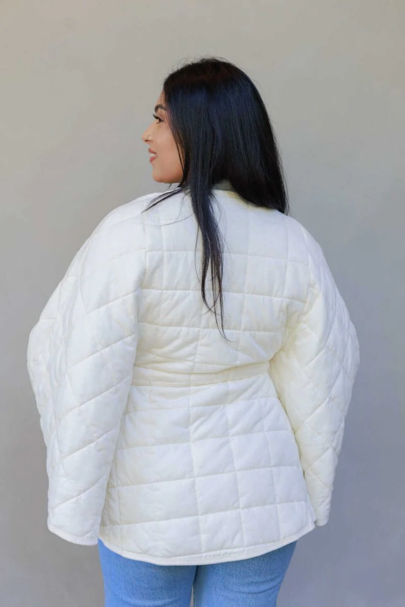 Scarlett Quilted Swing Jacket - Image 5