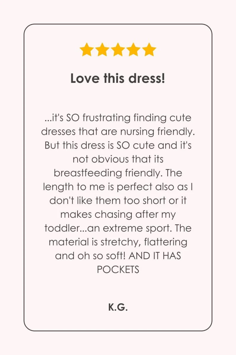 Sofia Maternity & Nursing Dress - Image 10