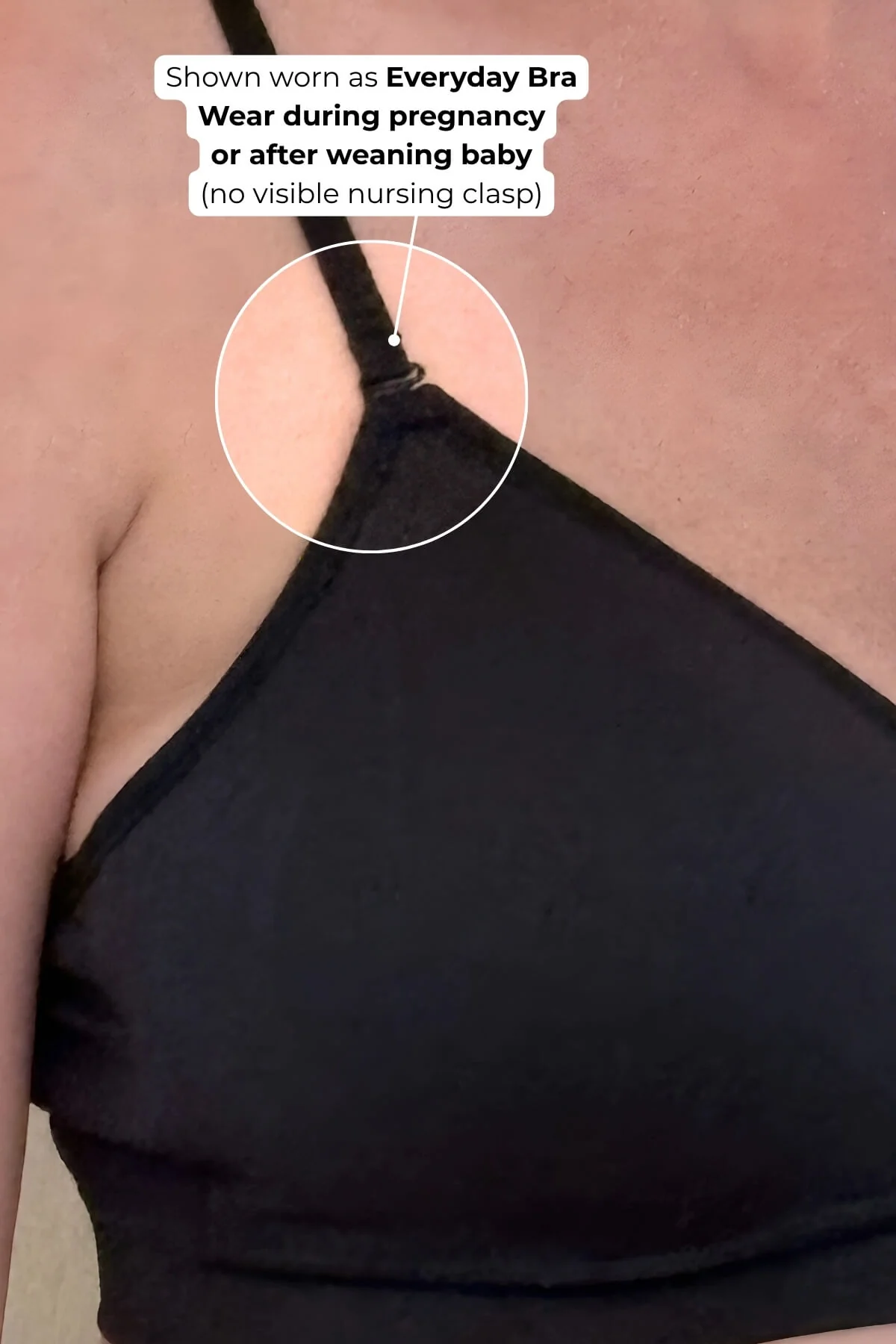 Stages Maternity, Nursing & Wearable Pump Bra | Midnight - Image 10