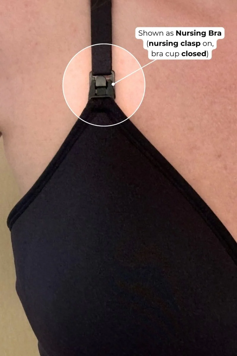 Stages Maternity, Nursing & Wearable Pump Bra | Midnight - Image 11