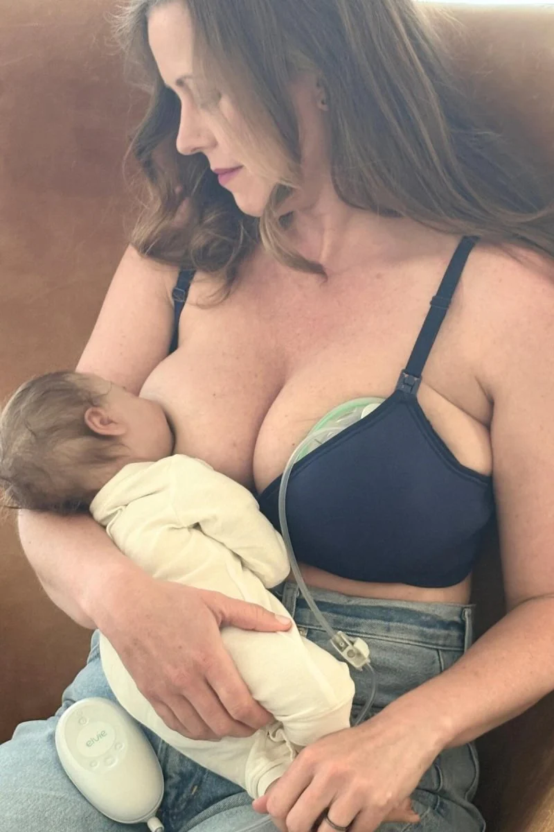 Stages Maternity, Nursing & Wearable Pump Bra | Indigo - Image 3