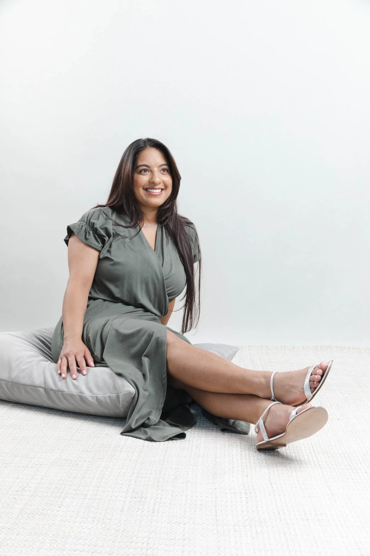 Vivian Maternity & Nursing Maxi Dress - Image 5